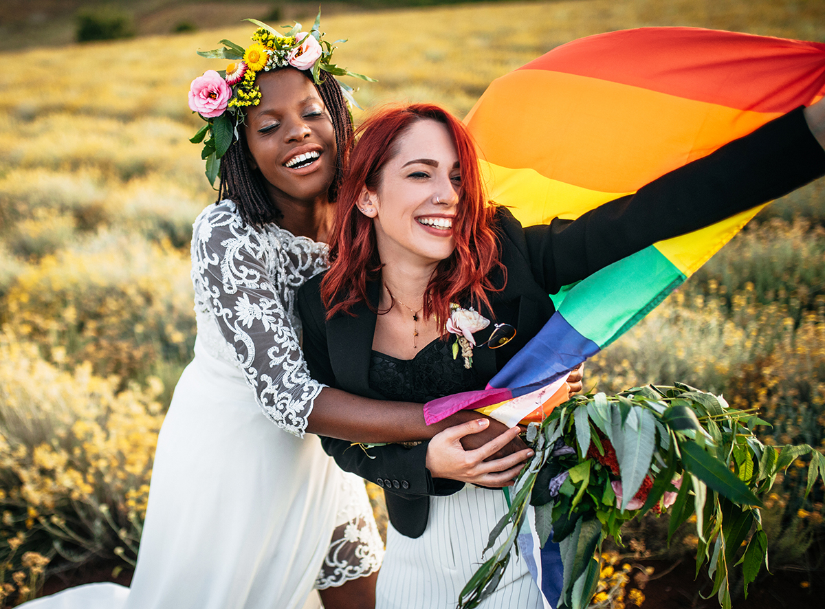 Inspired by PRIDE:  Adding an LGBTQ+ Theme to Your Wedding Celebration