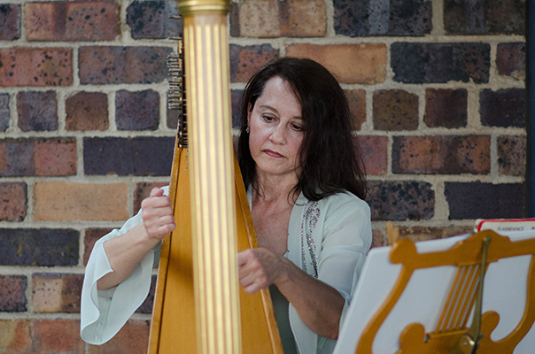 Miriam Weber Brown, Harpist