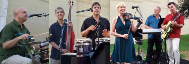 Live composite at a concert, Pamela Park, Duarte