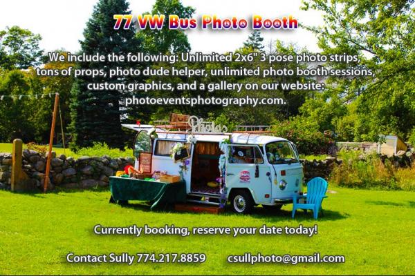77 VW Bus Photo Booth