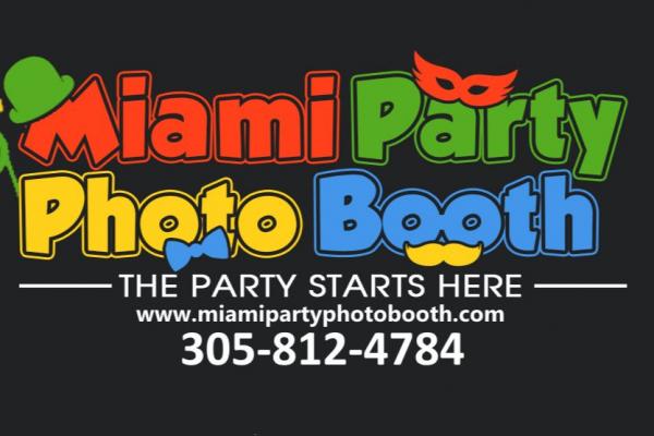 Miami Party Photo Booth