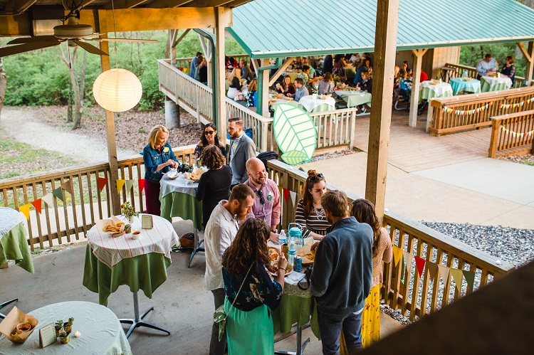 2018 Event at the Moss Shelter, photo by Jessica Tapy at Simply You