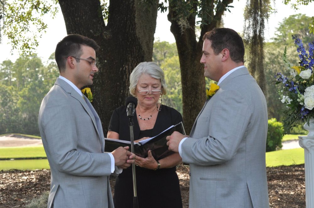 A Florida Wedding Ceremony